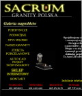 Nagrobki - Sacrum Granity - Polska